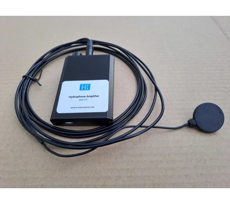 Hydrophone & amplifier for underwater hearing