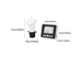 Ultrasonic Wireless Water Tank Depth Level Sensor with Display