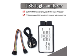 USB Logic Analyze 24MHz 8ch, mcu fpga dsp spi debug tool