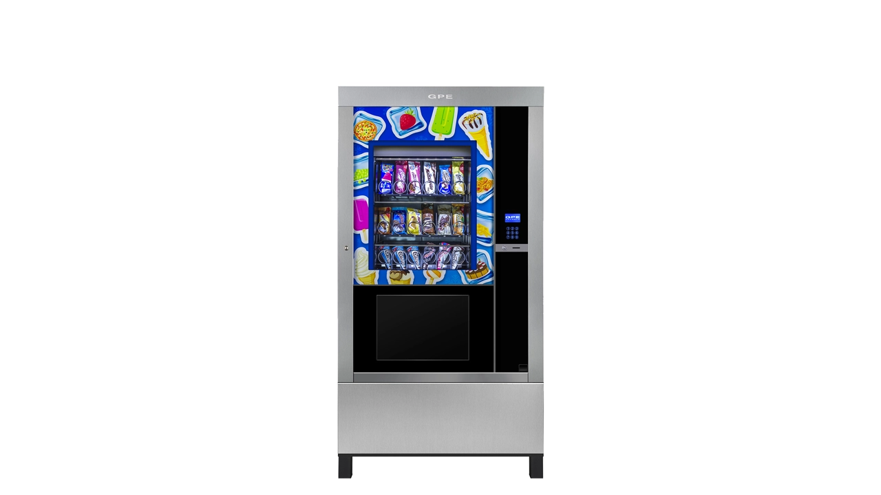 Ice cream vending machine