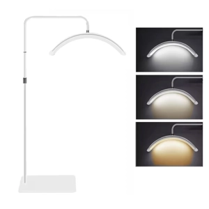 Half moon white Lamp