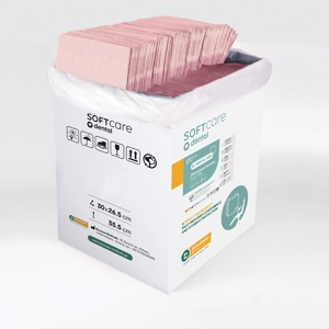 Oδοντ & manicure/pedicure. πετσέτα Soft Care Plus 3ply ρο..