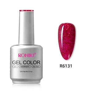 R6131 Red bright Glitter