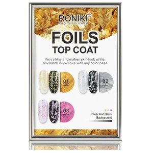 Foil top gel