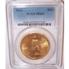 1912 $20 MS64 PCGS Saint Gaudens Double Eagle