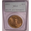 1922 $20 MS63 PCGS Saint Gaudens Double Eagle Rattler
