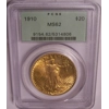 1910 $20 MS62 PCGS OGH Saint Gaudens Double Eagle