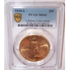 1910-S $20 MS65 PCGS Saint Gaudens Double Eagle