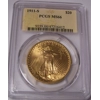 1911-S $20 MS66 PCGS Saint Gaudens Double Eagle - Elite Pedigree!