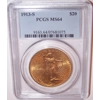 1913-S $20 MS64 PCGS Saint Gaudens Double Eagle