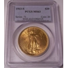 1913-S $20 MS63 PCGS Saint Gaudens Double Eagle