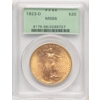 1923-D $20 MS66 PCGS Saint Gaudens Double Eagle OGH