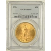 1924 $20 MS66 PCGS Saint Gaudens Double Eagle PCGS