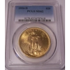 1924-D $20 MS62 PCGS Saint Gaudens Double Eagle PCGS