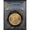 1925-D $20 MS62 PCGS Saint Gaudens Double Eagle PCGS