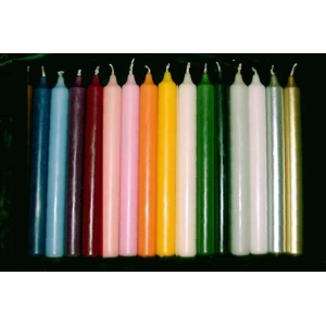 Χρωματιστά κεριά καύσης