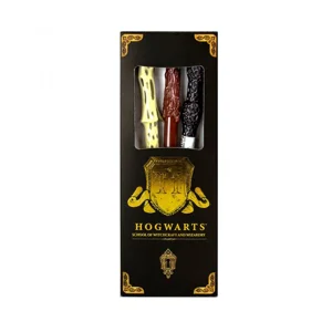 ΣΕΤ 3 ΣΤΥΛΟ ΡΑΒΔΙΑ ΧΑΡΙ ΠΟΤΕΡ HOGWARTS SHIELD