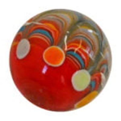 » HANDMADE MARBLE 22mm MEDIUM Big Top (assorted)