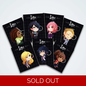 The Letter: Keychain Set