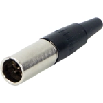 Mini XLR 5 pin in-line Male