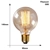G95 Edison Style Filament globe