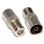 F Series Coax F  to  RF  F adaptor