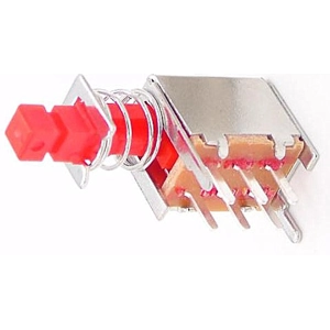 Self locking 6 pin push buttonswitch  A03 PS-22F03