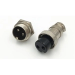 2 pin aviation plug and panel socket