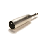 3Pin XLR socket Male to Male 1/4