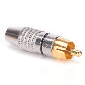 RCA plug Male metal