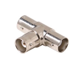 BNC F to DUAL BNC F "T" connector