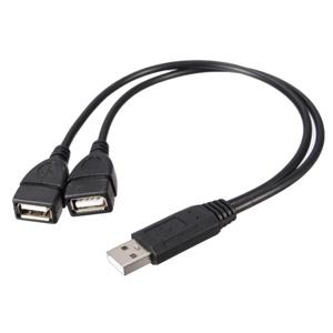 USB A to Dual USB A cable