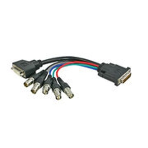 DVI-D to DCVI-D plus 5 x BNC interface cable