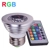 LED Lamp, RGB ES27 base with remote control