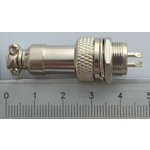 GX12 3pin 12mm line connector Female