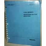 Tektronix 1740 series manual