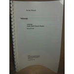 Tektronix AMM768 Audio Multi Channel Monitor  user manual