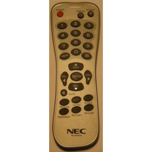 NEC RC-Q36-0A remote control