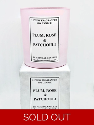 Plum, Rose & Patchouli...