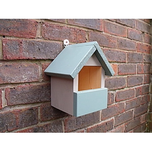 Robin and Wren apex roof sage and beige.