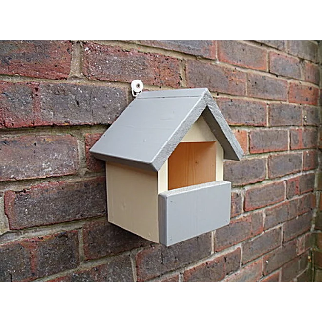 Additional Image for Robin and Wren apex roof cream and grey.