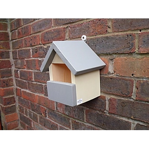 Robin and Wren apex roof cream and grey.