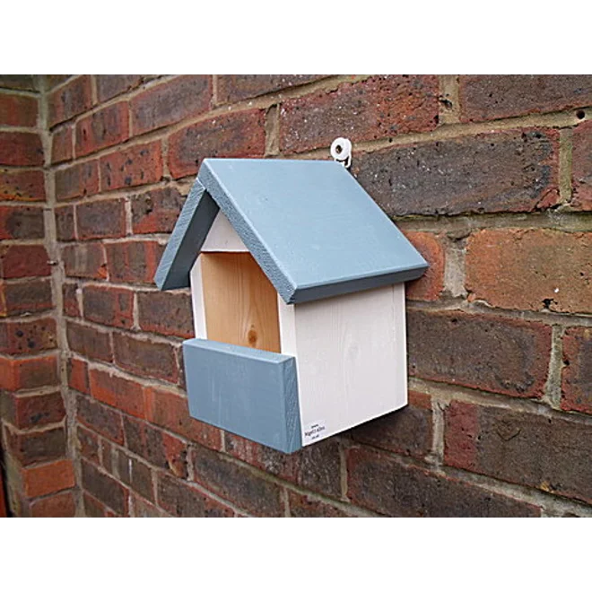 Additional Image for Robin and Wren apex roof blue and white.