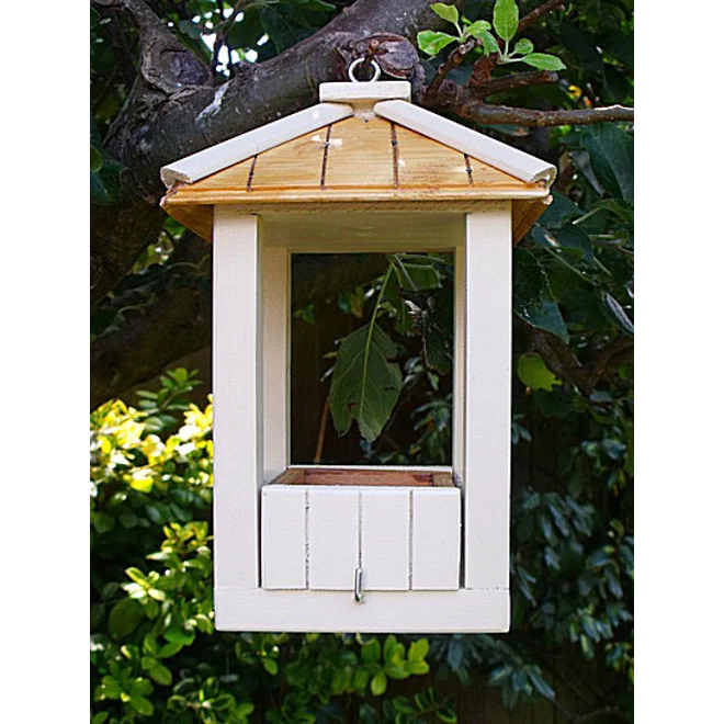 Additional Image for Hanging Bird Feeder - cream