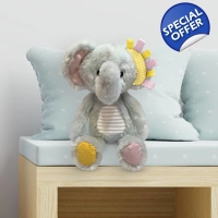 Sensory Snuggables Plush Elephant