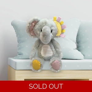 Sensory Snuggables Medium Plush Elephant
