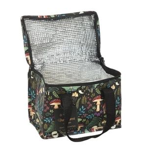 Dark forest print lunch bag