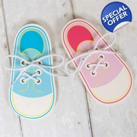 Lets learn - To tie my shoes Pink and Blue