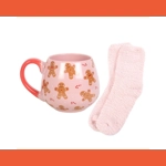 Gingerbread Mug & Socks set