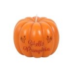 Hello pumpkin shaped candle Hello pumpkin shaped candle